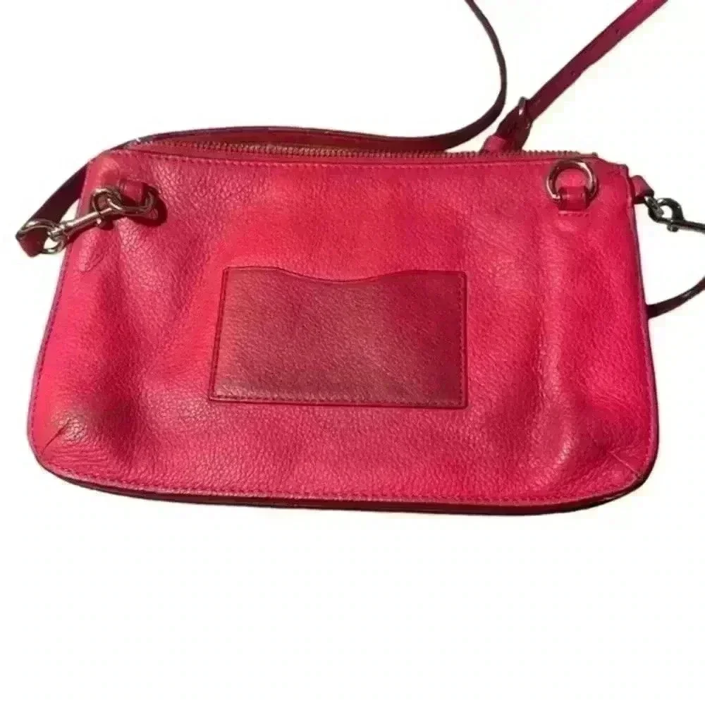 Coach pink leather‎ cross body purse
